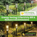 Solar Pathway Lights Outdoor, 2 Pack Solar Garden Lights Outside Pathway, Landscape Path Lights for Patio Lawn Path Walkway Decor by GreenHaven Gardens