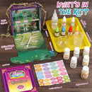Fairy Magic Kit for Kids with 20PCS Magic Potion Bottles and Plate - Magical Fairy Making Craft Kit - Gift for Easter, Birthday, Art Crafts Toys for 8 9 10 11 Year Old Girl by TinyTreasures Baby Boutique