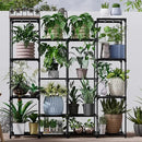 Metal Plant Stand Indoor Outdoor Plant Shelf Stand, 4 Tiers 16 Pots Potted Flower Plant Stands for Indoor Plants Multiple, Plant Shelves Stands Rack for Patio, Balcony, Living Room by GreenHaven Gardens