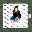 79''x79'' Extra Large Picnic Blankets, Waterproof Sandproof Foldable Outdoor Picnic Mat, Portable 3-Layer Fabric Beach Blanket for Camping, Park, Travel, Family Friends-Stylish Lightning Pattern by TinyTreasures Baby Boutique