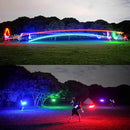 TOSY Flying Disc - 16 Million Colors RGB or 36 LEDs, Extremely Bright, Smart Modes, Camping Essentials for Teens/Kids/Adults/Men/Boys/Girls, Auto Light Up, Rechargeable, Waterproof, 175g by TinyTreasures Baby Boutique
