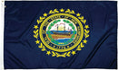 FlagSource New Hampshire Nylon State Flag, Made in the USA, 3x5' by GreenHaven Gardens
