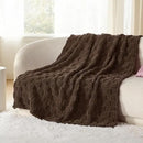 Bedsure GentleSoft Twin Blanket for Bed Dark Brown - Super Soft Cozy Blankets for Women Men Girls, Cute Fuzzy Fleece Throws for Bedroom Couch, 60x80 Inches by CozyNest Decor