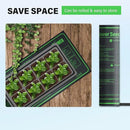 iPower Durable Waterproof Seedling Heat Mat Warm Hydroponic Pad for Efficient Seed Starting, Greenhouse Use, and Germination, 10" x 20", Black by GreenHaven Gardens