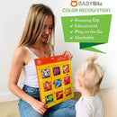 Cloth Books for Babies (Set of 9) - Color Recognition Series. Soft Books for Babies. Touch and Feel Crinkle Paper. Baby Learning Toys/Educational Toys for 3 Months to 4 Years Old by TinyTreasures Baby Boutique