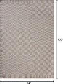 Loloi Amber Lewis Topanga Collection TOP-03 Natural/Dove 7'-10" x 10' Indoor/Outdoor Area Rug by CozyNest Decor