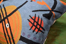 Kandinsky Modern Throw Pillow Cover - Escape | Abstract Pillow | Modern Couch Pillow | Contemporary Pillows | Modern Outdoor Pillow | Mid Century Chair Cushions | Handmade Wool Size 18x18 by CozyNest Decor