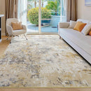 Kelarea 4x6 Rug for Living Room, Beige Washable Non-Slip Rugs, Low Pile Soft Modern Abstract Carpet for Bedroom, Kitchen, Dining Room, Classroom, Dorm, Nursery, Home Office by TinyTreasures Baby Boutique