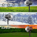 Christmas Projector Lights Outdoor, Holiday Projector With Remote Control Timer, 26 HD Effects (3D Ocean Wave & Patterns) Waterproof Landscape for Halloween Party Decorations by GreenHaven Gardens