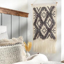 Mark&Day Wall Hanging, Windigsteig Coastal Farmhouse Charcoal Tapestry Wall Hanging for Living Room, Bedroom, Office or Kitchen (48"H x 24"W) by CozyNest Decor