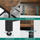 YITAHOME Entryway Bench with Coat Rack, 5-in-1 Hall Tree with Shoes Storage, Industrial Freestanding Coat Rack Shoe Bench with Storage Shelves, 10 Hooks for Hallway, Bedroom, Rustic Brown by CozyNest Decor
