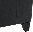 Christopher Knight Home Hikaru Fabric Storage Ottoman, Dark Grey Dimensions: 20.50”D x 51.00”W x 17.00”H by CozyNest Decor