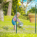 ARIFARO Sturdy Duty Metal Fence Posts 6 Feet assemblable,Pack of 10,No Digging Garden U Post for Wire Fencing Steel Poles for Yard, Outdoor by CozyNest Decor