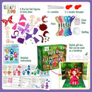 CRAFTILOO Fairy Elves Sewing Kit for Kids, Fun and Educational Fairytale Craft Set for Boys and Girls Age 7-12, Sew Your Own Felt Fairy Craft Kit for Beginners (Garden Rainbow Fairies Kit) by TinyTreasures Baby Boutique