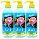 Mr. Bubble Berry Smooth 3-in-1 Body Wash, Shampoo & Conditioner Plus Honey Moisturize and Smooth Hair and Body 3-Pack by TinyTreasures Baby Boutique