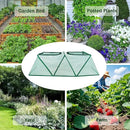 47.2" *14.6" *13.4" Foldable Garden Row Accelerator Plants Cover for Raised Garden Bed, Mini Greenhouse Cover with Two Air Hole and Breathable Mesh, Frost Cover for Plant Vegetable Seedling Protector by GreenHaven Gardens