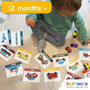 LearnWorx 101 Baby Flash Cards for Toddlers 1-3 | Award Winning First Words Toddler Flash Cards | Speech Toys Help Learn Objects, Numbers & Play Games - Big Toddler Learning Flashcards Preschool Kids by TinyTreasures Baby Boutique