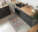 Keen Home Design 2x3 Rug - Machine Washable Entry Rug with Non-Slip Backing, Ideal for Enteryway, Kitchen, Bathroom, Laundry Room - Vintage, Easy Clean, Durable, Low Pile Rug - (2' x 3') by CozyNest Decor