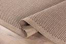 CAMILSON Easy Jute Round Rug 4ft Indoor Outdoor Natural Color Fiber Area Rugs for Living Room Patio and Kitchen Rug, Sisal Boho Woven Design Easy-Cleaning Washable Outside Carpet Alfombras (4 Round) by CozyNest Decor