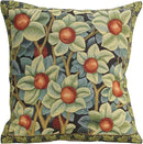 Charlotte Home Furnishings Throw Pillow Covers, Decorative Boho Pillow Covers for Couch, Living Room, Orange Tree Square Cushion Cases 18x18 in, European Cotton Jacquard Woven for Cozy Bedroom Decor by CozyNest Decor