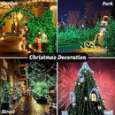 KNONEW 403ft 1000 LED Christmas String Lights Outdoor 8 Modes & Timer Fairy Light Plug in Waterproof LED Fairy Lights for Xmas Yard Tree Wedding Party Holiday Decorations (Green) by GreenHaven Gardens