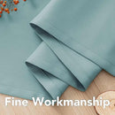 H.VERSAILTEX Blackout Curtains for Bedroom Thermal Insulated Room Darkening Living Room Curtains 63 Inch Long Grommet Privacy Protection Window Curtain Panels/Drapes, 2 Panels, Mineral Blue by CozyNest Decor