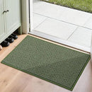 COSY HOMEER-Door-Mat 20" x 32" Non Slip Absorbent Entryway Rugs Dirt Trapper Doormats Washable Entrance Mats Low Pile Welcome Floor Mat for Front Back Door and Entry Mats,Green by CozyNest Decor