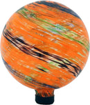 Sunnydaze 10-Inch Gazing Ball for Garden - Glass Gazing Globe for Outside - Garden Orb Yard Decor - Sunset Sky by CozyNest Decor