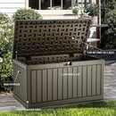 YITAHOME 90 Gallon Double-Wall Deck Box with Side Handles, Outdoor Large Storage for Patio Furniture Cushions, Garden Pool Accessories, Water Resistant & Lockable by CozyNest Decor
