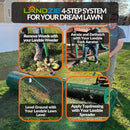 LANDZIE Lawn & Garden Spreaders - 44 Inch Heavy Duty Metal Mesh Basket Push/Tow Spreader - Compost, Peat Moss, Top Soil, Mulch - Durable Lightweight Multi-Purpose Yard Care Equipment - Manure Spreader by GreenHaven Gardens