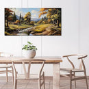 Natural Landscape Pictures for Living Room Wall Decoration,Large Farmhouse Wall Decor Office Canvas Wall Art 29 x 59 Inch by CozyNest Decor