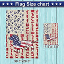 FLAGWIX Patriot American Dog Flags, Dachshund Dog Lover American Double Sided Flag - 4th of July Decorations For Home, Outside, House Flag 30x40 - Heavy Duty Canvas, Decorative Indoor Outdoor Flag by GreenHaven Gardens