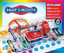 Snap Circuits Jr. SC-100 Electronics Exploration Kit, Over 100 Projects, Full Color Project Manual, 28 Parts, STEM Educational Toy for Kids 8 + by TinyTreasures Baby Boutique