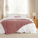 Bedsure GentleSoft Twin Blanket for Bed Dusty Pink - Super Soft Cozy Blankets for Women Men Girls, Cute Fuzzy Fleece Throws for Bedroom Couch, 60x80 Inches by CozyNest Decor