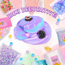 Unicorn Slime Making Kit for Girls - DIY Fluffy Slime Creation Kit with Super Birthday Party Favors by TinyTreasures Baby Boutique