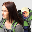 Hiking Baby Carrier Backpack - Comfortable Toddler/Baby Backpack Carrier System with Diaper Change Pad, Insulated Pocket + Rain and Sun Hood to Protect Your Child by TinyTreasures Baby Boutique