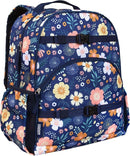 Wildkin ECO rPET 17-inch Large Backpack – Sustainable, Padded, Adjustable – Wildflower Bloom by TinyTreasures Baby Boutique