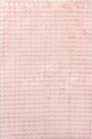 nuLOOM 3'9' x 6' Cozy Plush Area Rug, Machine Washable, Non-Slip, Soft Fluffy Shag Carpet for Living Room Bedroom Kids Room Nursery Home Decor, Jeni Blush by CozyNest Decor