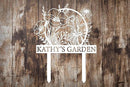 Personalized Metal Garden Sign with Stake, Custom Garden Decor for Outdoor, Custom Family Name Sign, Patio Decorations, Lawn Art, Farmhouse Decorative, Housewarming Gift (CstmDesign12) by CozyNest Decor