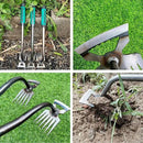 Gardening Hand Weeder Tools, New Weeding Artifact Uprooting Weeding Tool with Handle, 5 Teethes Durable Manganese Steel Weed Puller Tool for Vegetable Gardening Backyard Farm Planting & Weeding by GreenHaven Gardens