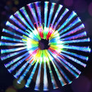 200PCS Glow Fiber Optic Sticks, LED Light Wands, Glow in The Dark Party Supplies, Fiber Optic Wands for Weddings, Birthdays&Events,Flashing LED Party Favors,Colorful Light Sticks for Kids&Adults by TinyTreasures Baby Boutique