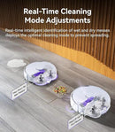 NARWAL Freo Z Ultra Robot Vacuum and Mop Combo, Dual RGB Cameras and Chips, AI Avoidance, 12000Pa Suction, Real-Time Decisions, Adaptive Hot-Water Self Wash & Self Emptying, Pet Hair, Quiet, White by CozyNest Decor