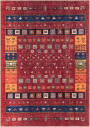 Keen Home Design 9x12 Rug - Machine Washable Area Rug with Non-Slip Backing, Ideal for Living Room, Dining Room, Bedroom - Vintage, Easy Clean, Durable, Low Pile Rug - (9' x 12') by CozyNest Decor