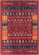Keen Home Design 5x7 Rug - Machine Washable Area Rug with Non-Slip Backing, Ideal for Living Room, Dining Room, Bedroom - Vintage, Easy Clean, Durable, Low Pile Rug - (5' x 7') by CozyNest Decor