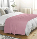 BELIZZI HOME 100% Cotton Bed Blanket, Breathable Bed Blanket Twin Size, Cotton Thermal Blankets Twin, Perfect for Layering Any Bed for All Season, Purple by CozyNest Decor