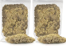 Premium Preserved Reindeer Moss for Potted Plants, Terrariums, Fairy Gardens, Arts and Crafts or Floral Decor Design in Natural (10 Quart)