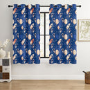 Kids Space Astronaut and Rocket Blackout Curtains - 100% Blackout, Thermal Insulated, Noise Reducing, Perfect for Kids Room and Nursery, 2 Panels (Orbiting Astronauts, W52×L63) by TinyTreasures Baby Boutique