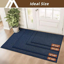 COSY HOMEER-Door-Mat 20" x 32" Non Slip Absorbent Entryway Rugs Dirt Trapper Doormats Washable Entrance Mats Low Pile Welcome Floor Mat for Front Back Door and Entry Mats,Navy Blue by CozyNest Decor