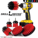 Drillbrush Headstone Cleaning Supplies - Outdoor Power Brush - Fountain Cleaner Tool - Deck Scrubbing Tool - Patio Cleaning Brush - Concrete Garage Floor Cleaner - Granite Scrubber Kit for Drill by CozyNest Decor