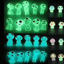 Fairy Garden Accessories Tree Elves Easter Egg Fillers Glow in Dark Basket Stuffers Garden Alien Decor Miniature for Micro Landscape Outdoor Status Patio Lawn Yard Kit by GreenHaven Gardens